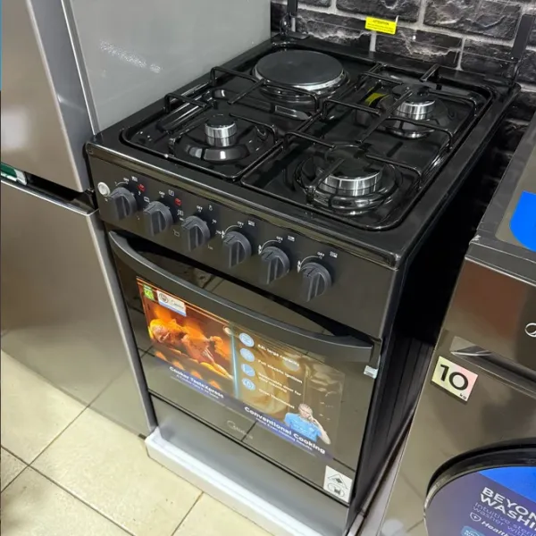 Midea 3 Gas + 1 Electric Cooker with Electric Oven (50X60cm) Photo 3 - Kaliira Electronics Katwe Kampala