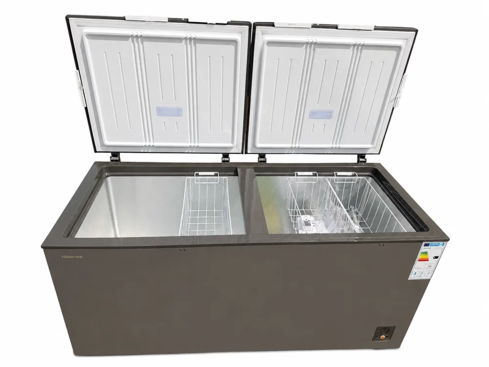 HISENSE FREEZER 660 LITERS (Double door) Angle