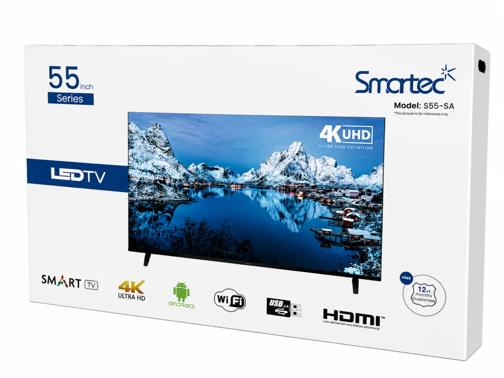 SMARTEC 55 INCHES TV